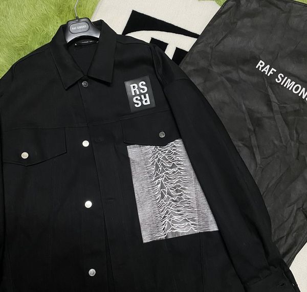 Raf Simons raf simons archive redux joy division denim jacket