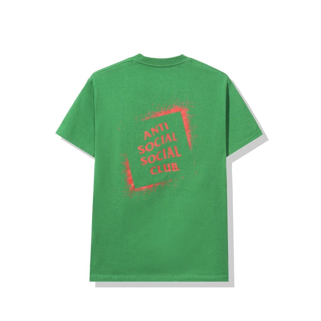 Anti Social Social Club DS ASSC Orange Logo Green Ghost Camo