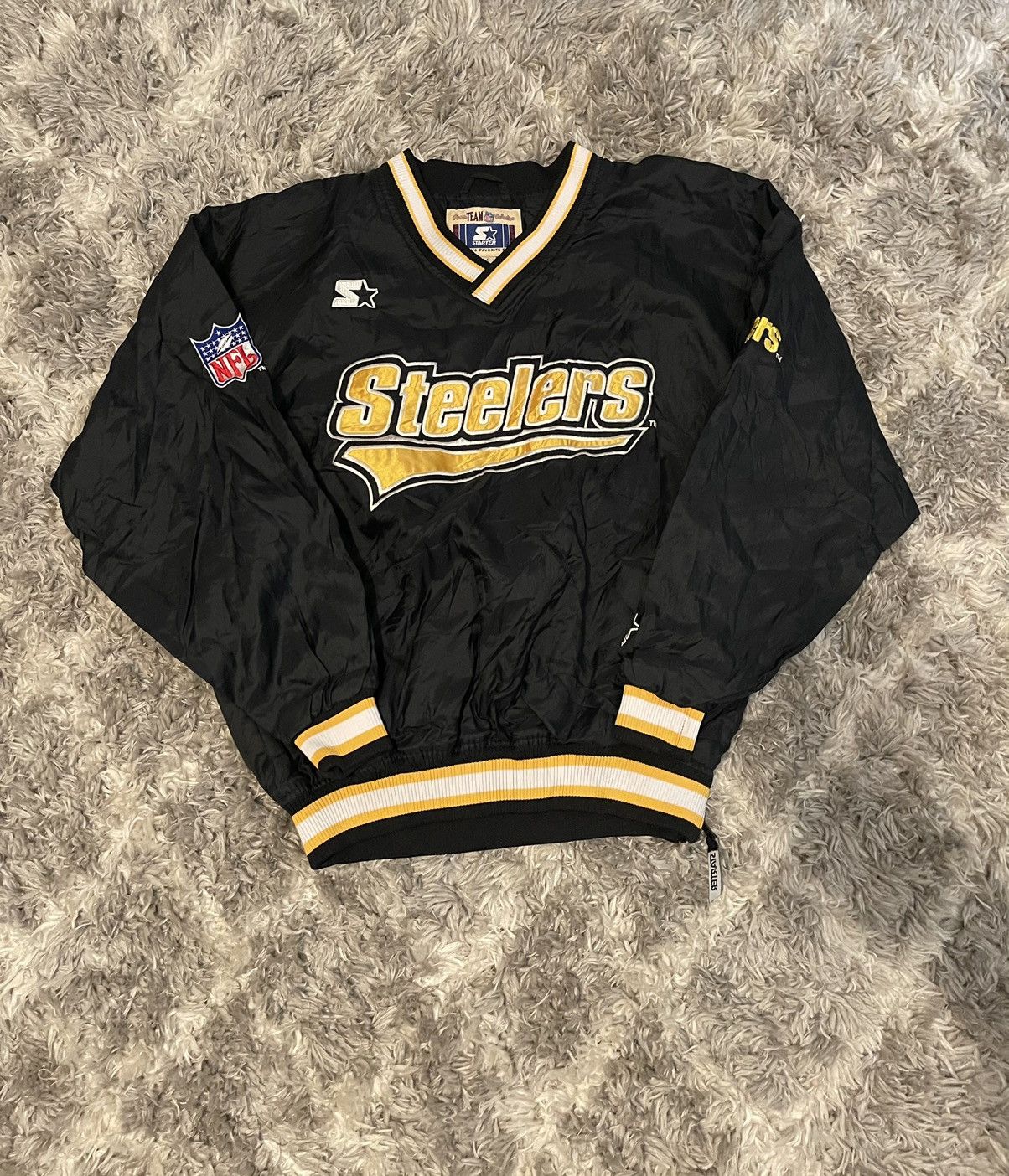 Vintage Pittsburgh Steelers Starter Bomber Jacket - J4Jacket