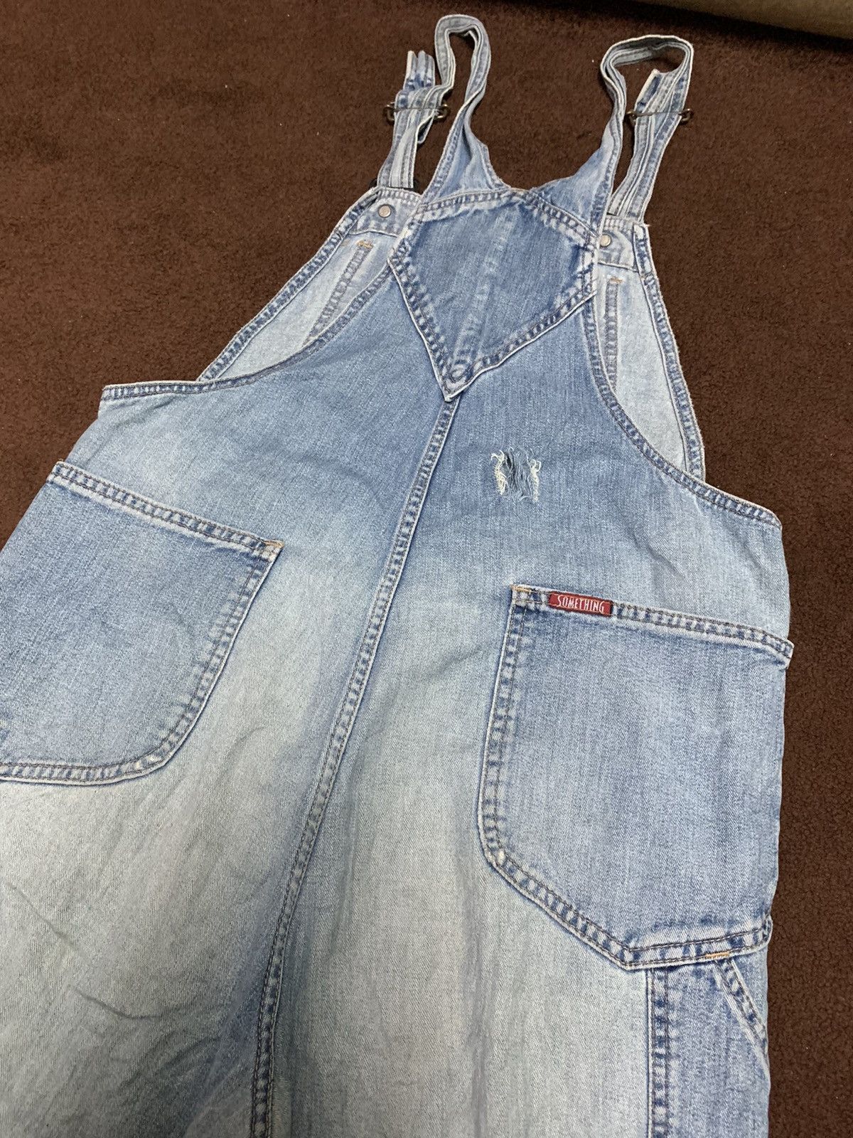 Edwin Vintage Edwin x Something Overall Indigo Street Fashion Size US 33 - 4 Thumbnail