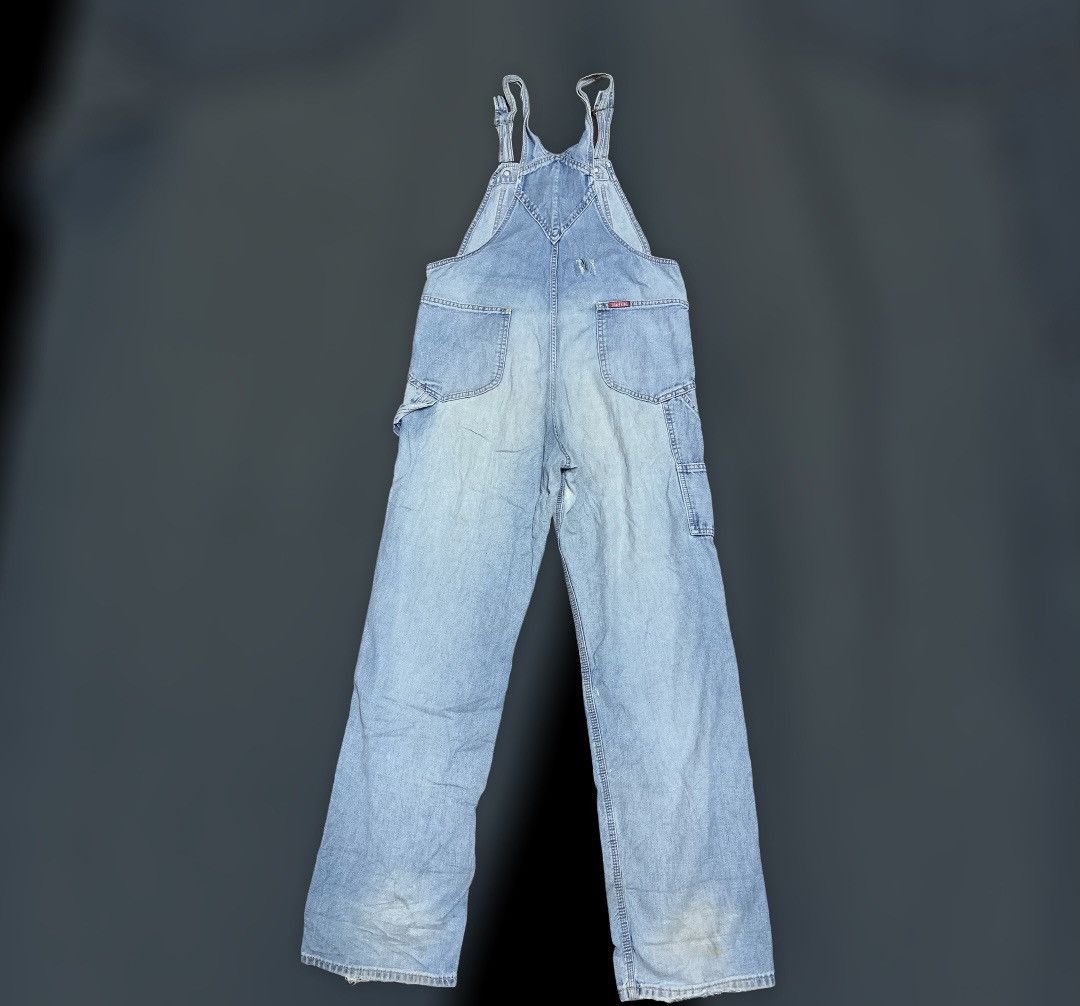 Edwin Vintage Edwin x Something Overall Indigo Street Fashion Size US 33 - 2 Thumbnail