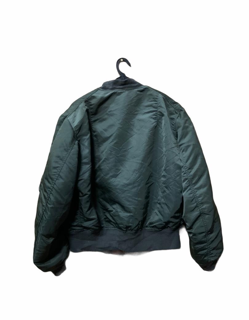 Alpha Industries × Vintage Alpha Industries Bomber Jacket streetwear Size US L / EU 52-54 / 3 - 3 Thumbnail