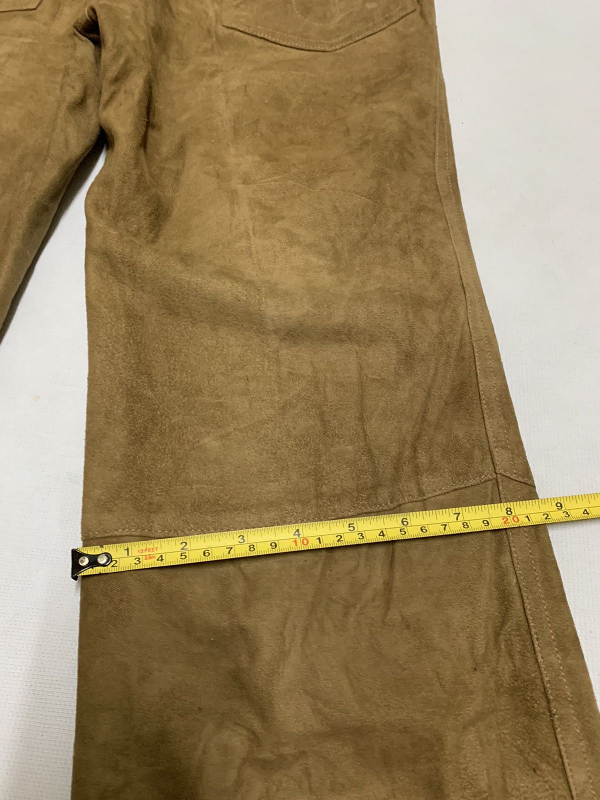 Calvin Klein × Genuine Leather CK Leather Pants - Calvin Klein Leather Trousers Size US 30 / EU 46 - 13 Thumbnail