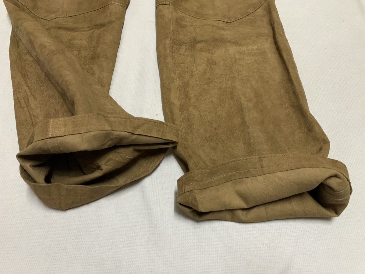 Calvin Klein × Genuine Leather CK Leather Pants - Calvin Klein Leather Trousers Size US 30 / EU 46 - 9 Thumbnail