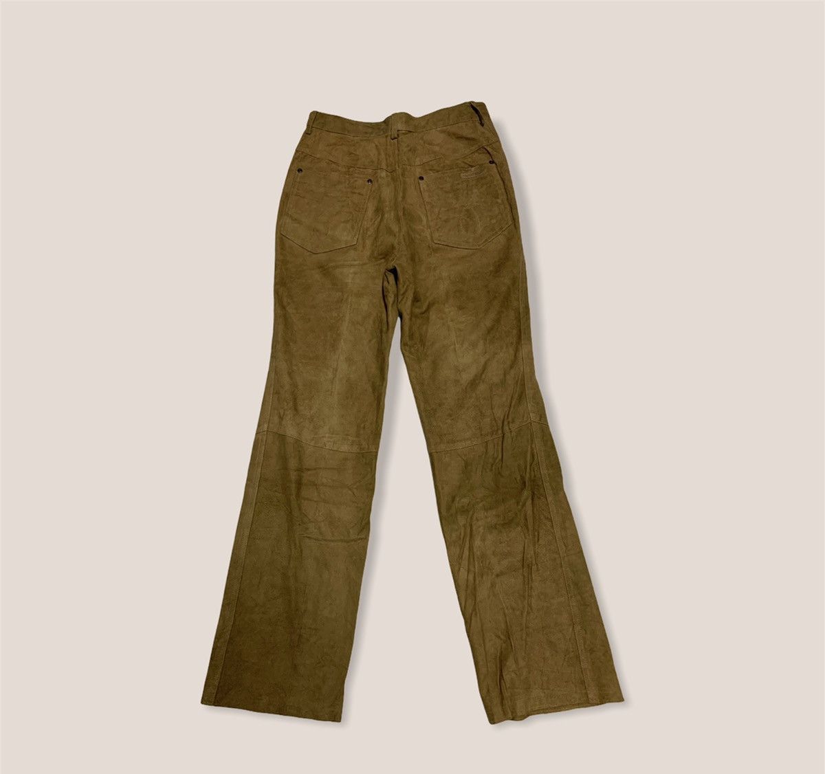 Calvin Klein × Genuine Leather CK Leather Pants - Calvin Klein Leather Trousers Size US 30 / EU 46 - 1 Thumbnail