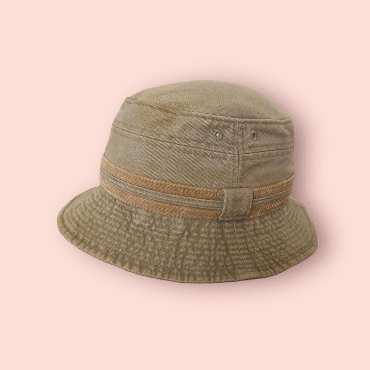 Issey Miyake VINTAGE IY BASICS ISSEY MIYAKE BUCKET HAT JAPAN Size ONE SIZE - 5 Thumbnail