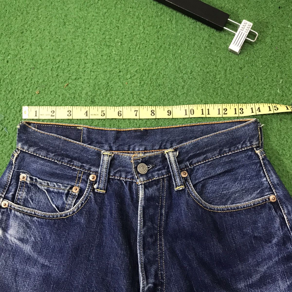 Warehouse Warehouse Distressed denim Selvedge Jeans Size US 28 / EU 44 - 21 Thumbnail