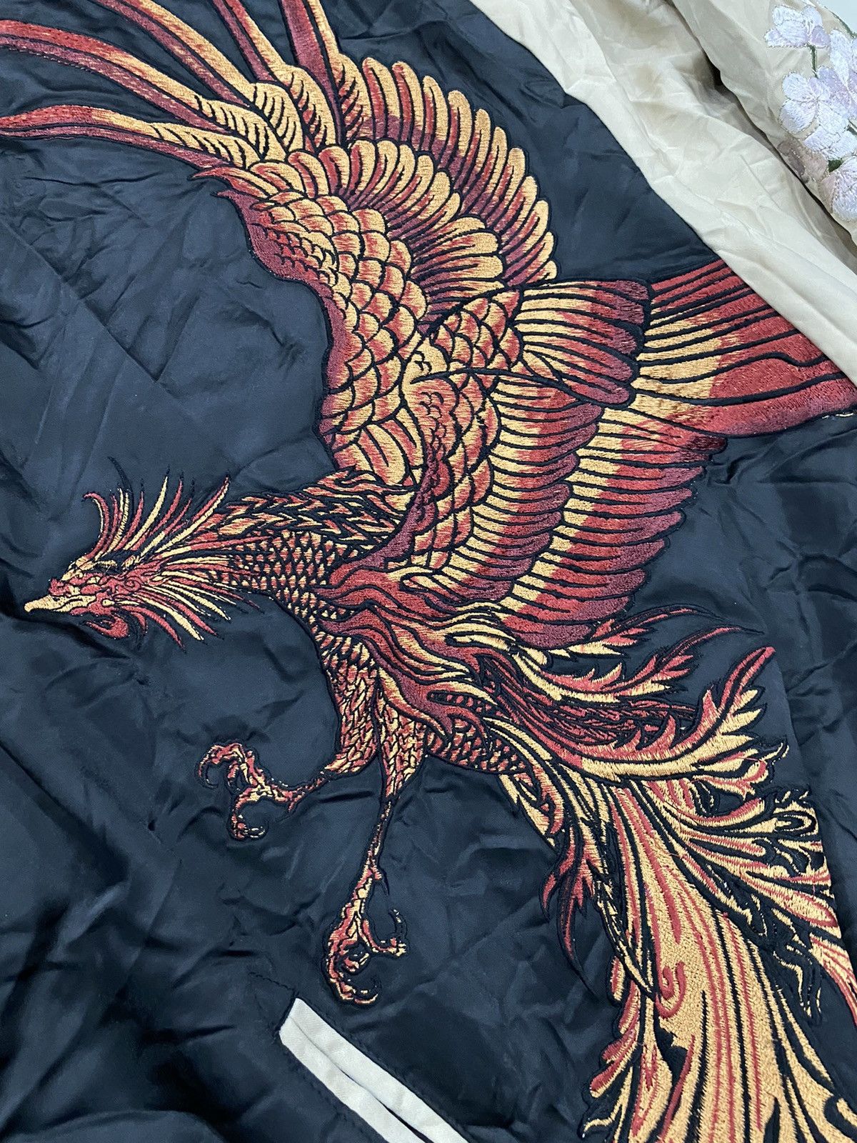Japanese Brand Super rare KARAKURI TAMASHII Sukajan Jacket dragon motive Size US XXL / EU 58 / 5 - 5 Thumbnail