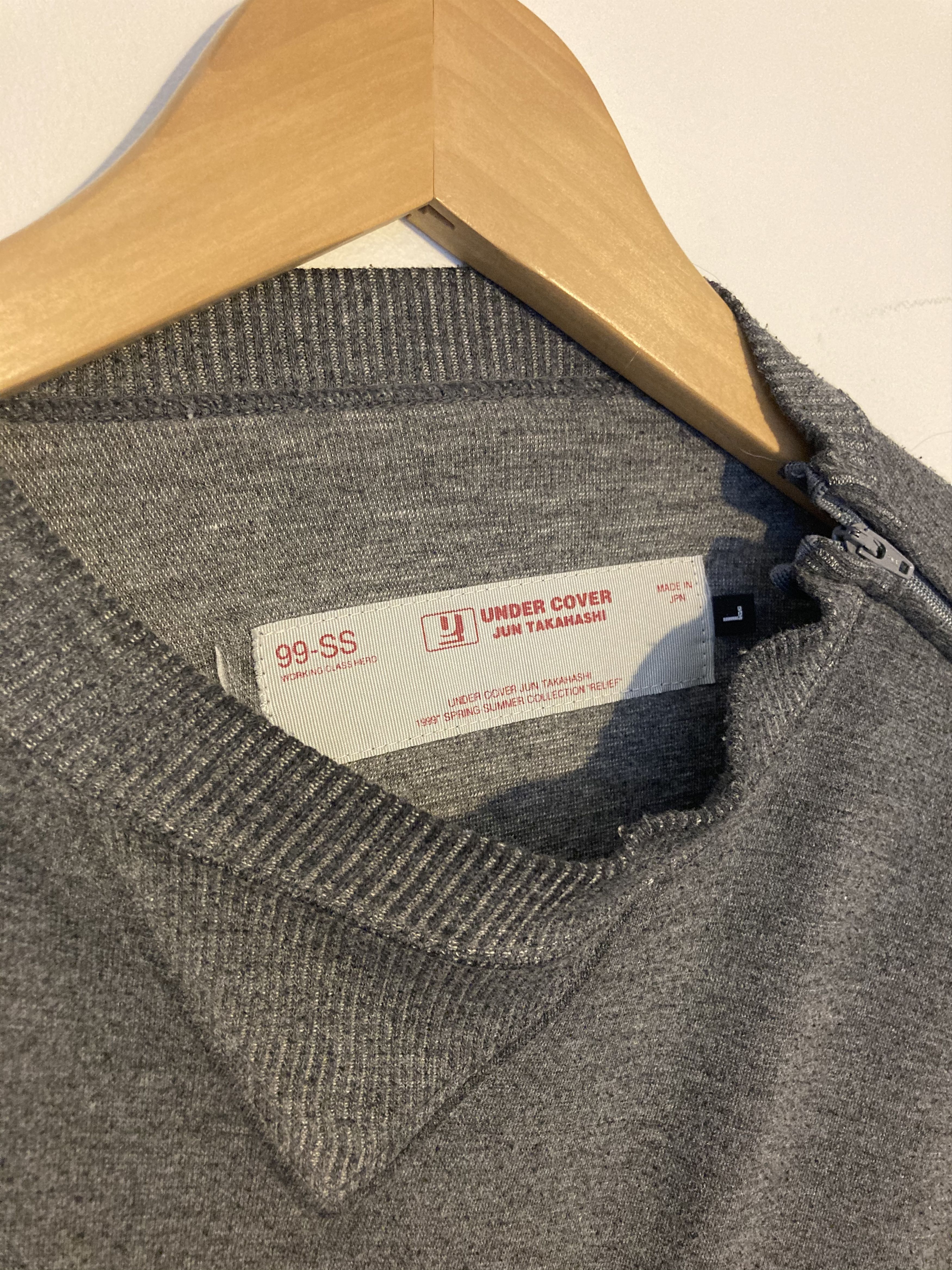 Jun Takahashi × Undercover SS99 Undercover Small Part GROUPIE Sweatshirt Size US L / EU 52-54 / 3 - 4 Thumbnail