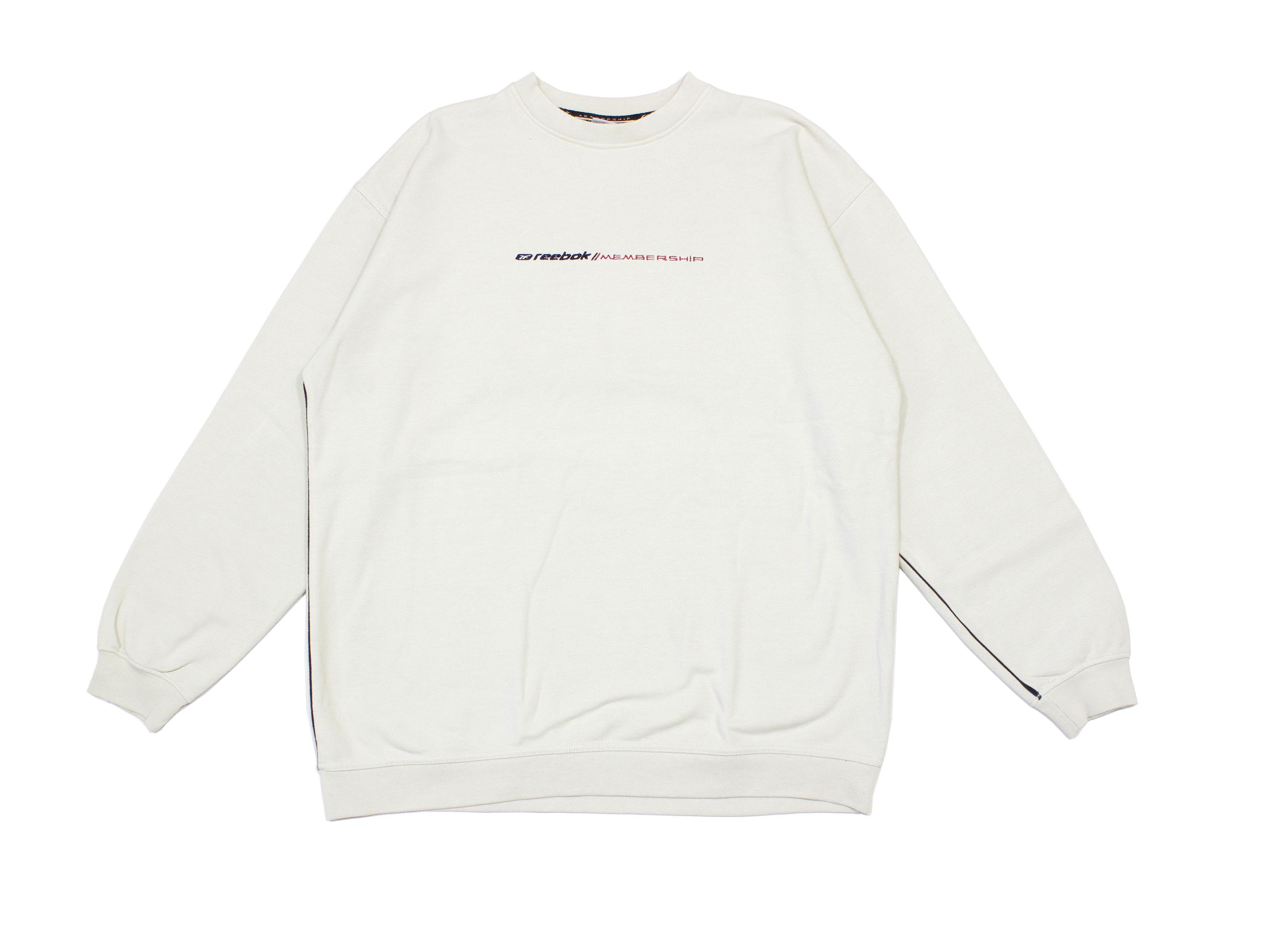 Reebok 90S Center Logo Membership Sweatshirt Vintage Size US L / EU 52-54 / 3 - 1 Thumbnail