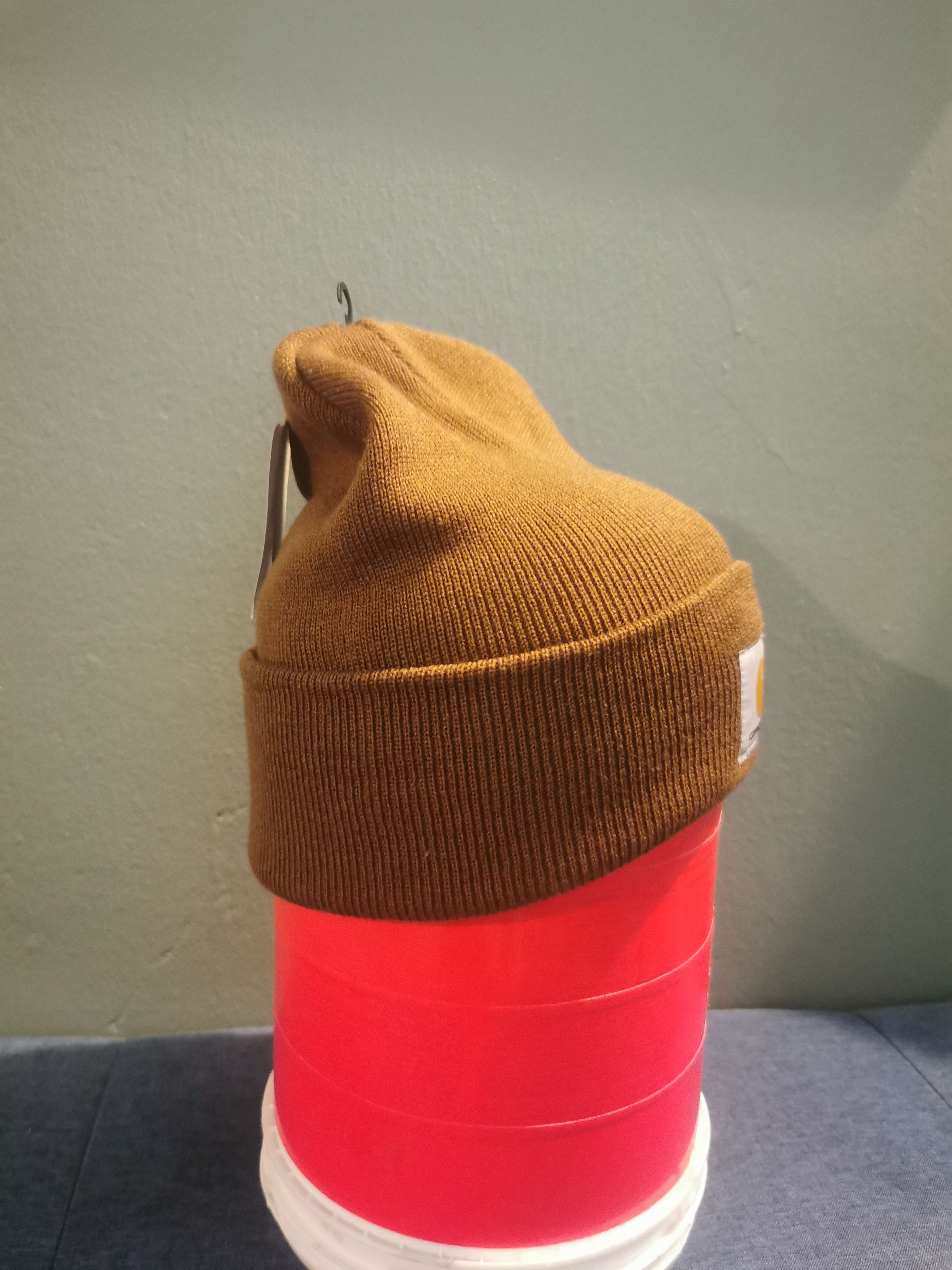 Carhartt × Carhartt Wip NWT Carhartt Wip Acrylic Watch Hamilton Brown Beanie Hat Size ONE SIZE - 3 Thumbnail