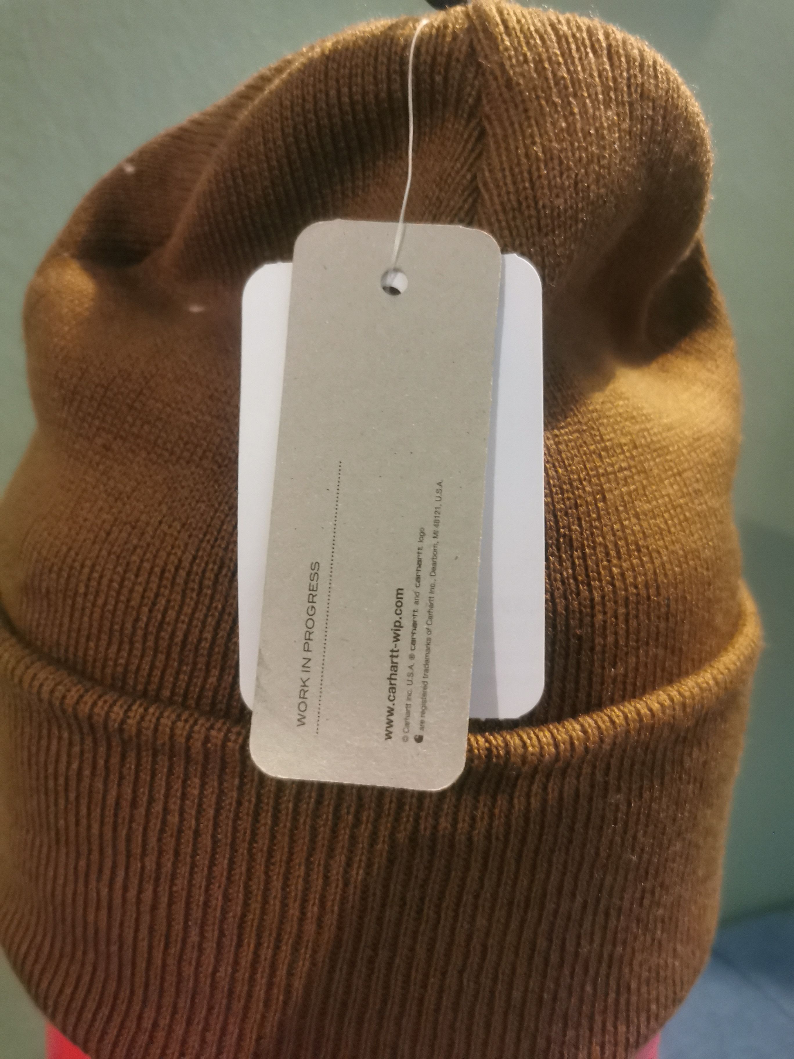 Carhartt × Carhartt Wip NWT Carhartt Wip Acrylic Watch Hamilton Brown Beanie Hat Size ONE SIZE - 7 Thumbnail
