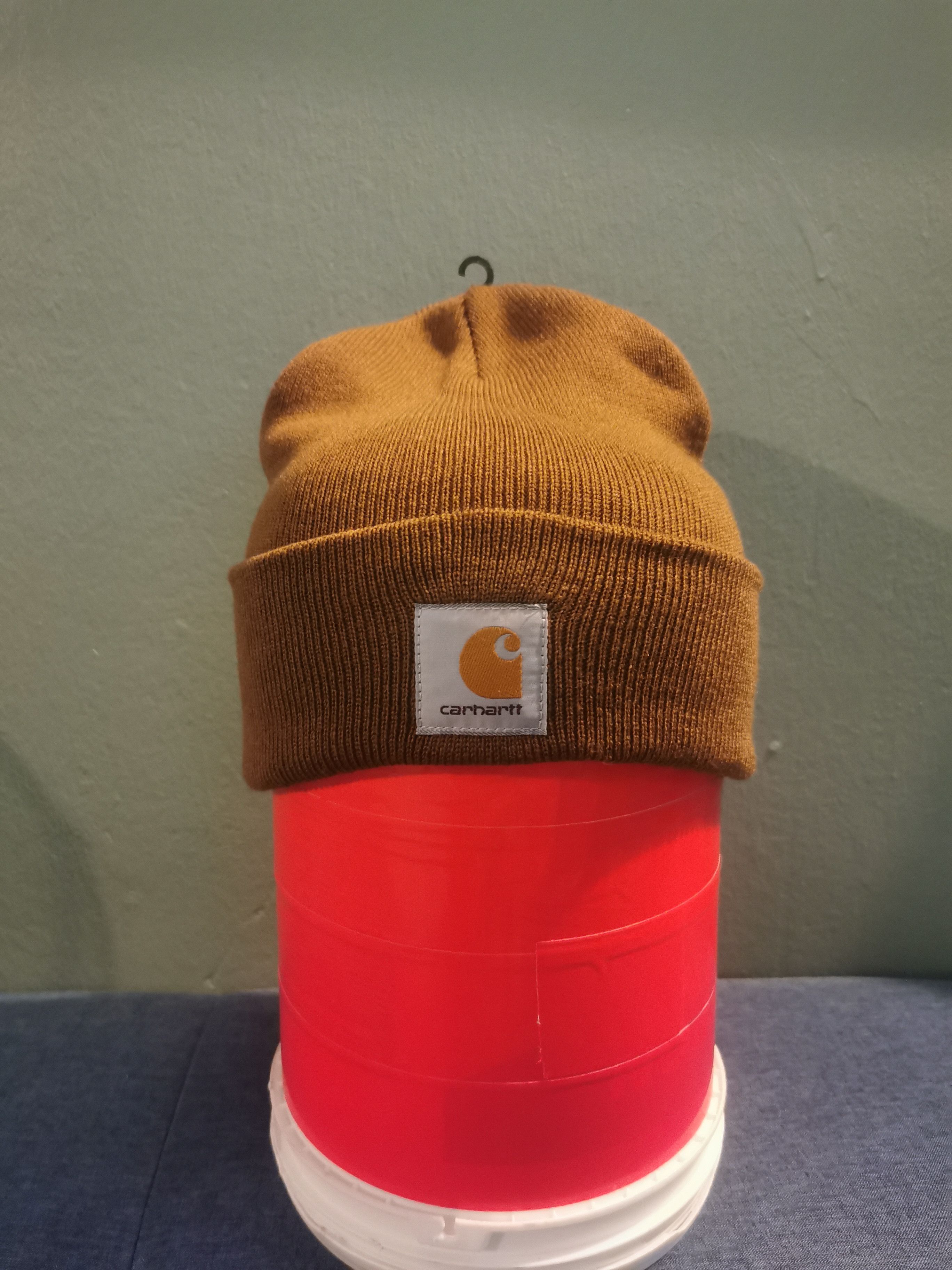 Carhartt × Carhartt Wip NWT Carhartt Wip Acrylic Watch Hamilton Brown Beanie Hat Size ONE SIZE - 1 Thumbnail