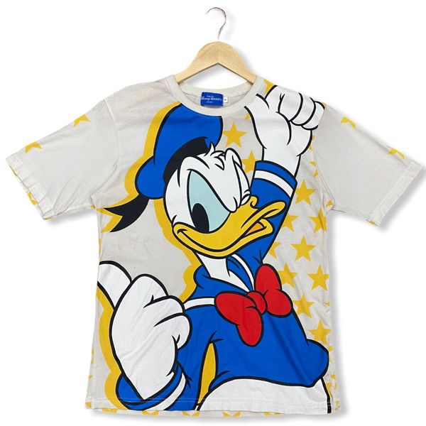 GUCCI Donald Duck T-shirt White Used From Japan
