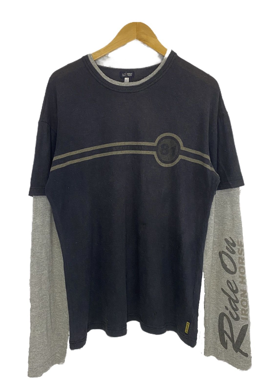 Armani Exchange Armani Exchange Ride On Long Sleeve Size US M / EU 48-50 / 2 - 1 Thumbnail