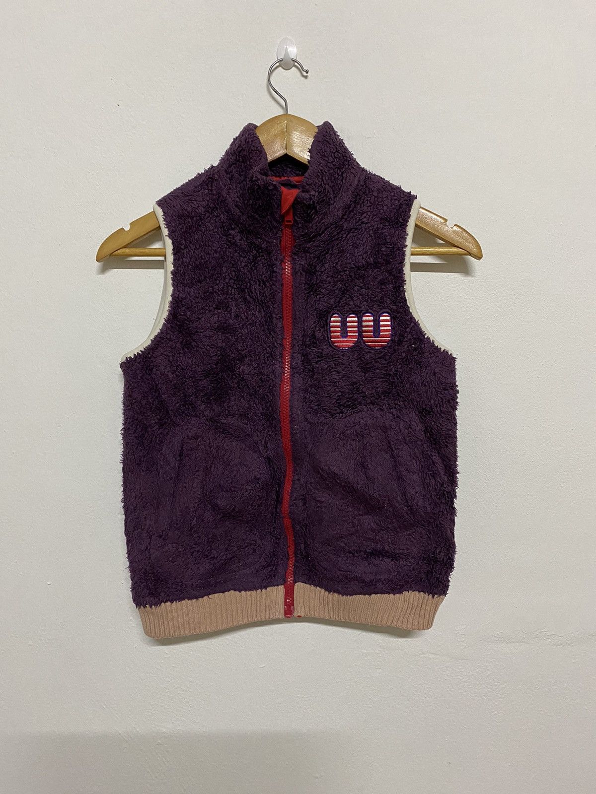 Japanese Brand × Undercover × Uniqlo Japan Brand Uniqlo Undercover UU Fleece Vest Size US S / EU 44-46 / 1 - 1 Thumbnail