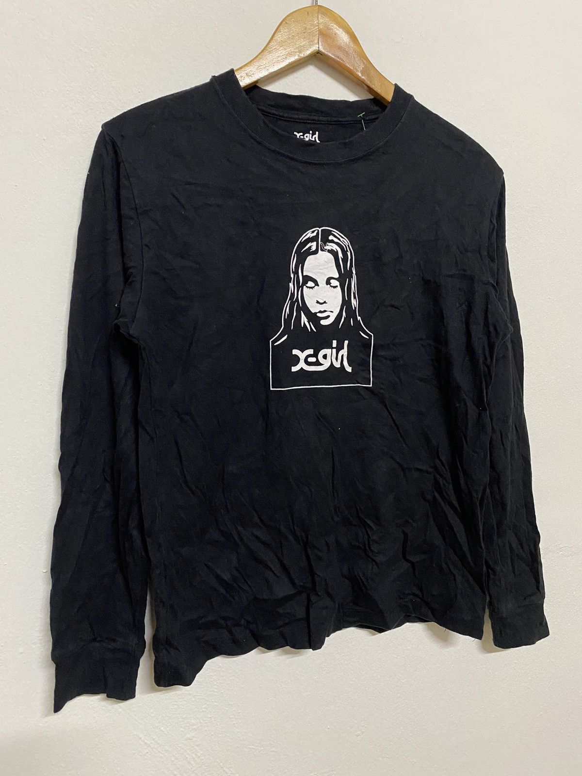 Hysteric Glamour × Japanese Brand Japan Brand X Girls Longsleeve Tee Size US S / EU 44-46 / 1 - 2 Thumbnail