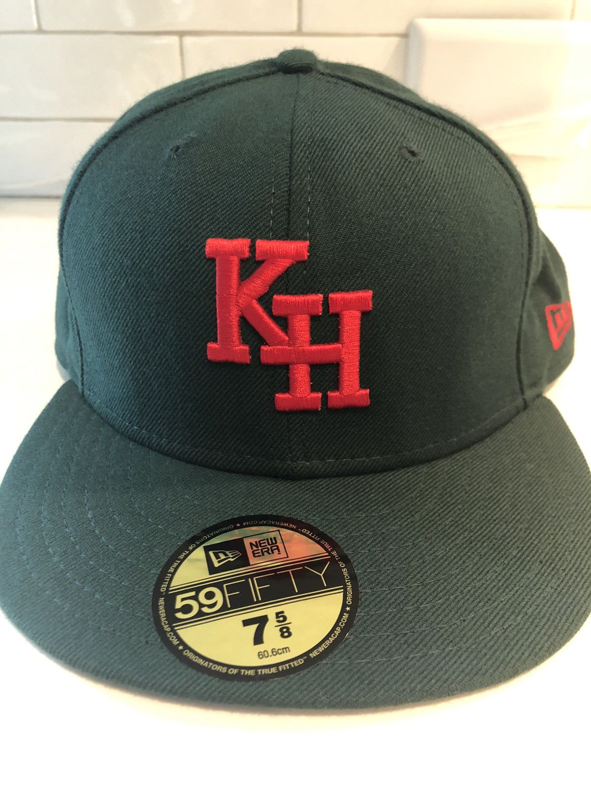 New Era Kicks/Hi x New Era Gucci size 7 5/8 fitted hat | Grailed