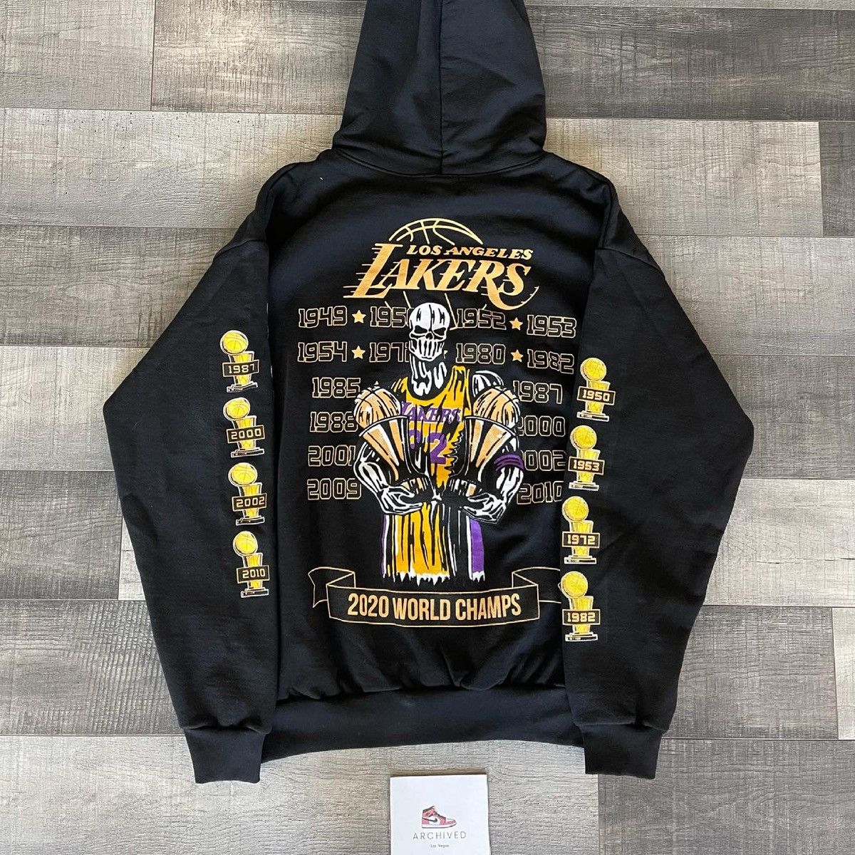 トップス WARREN LOTAS Lakers Championship Hoodie Warren Lotas Warren Lotas Lakers Championship Hoodie | Grailed