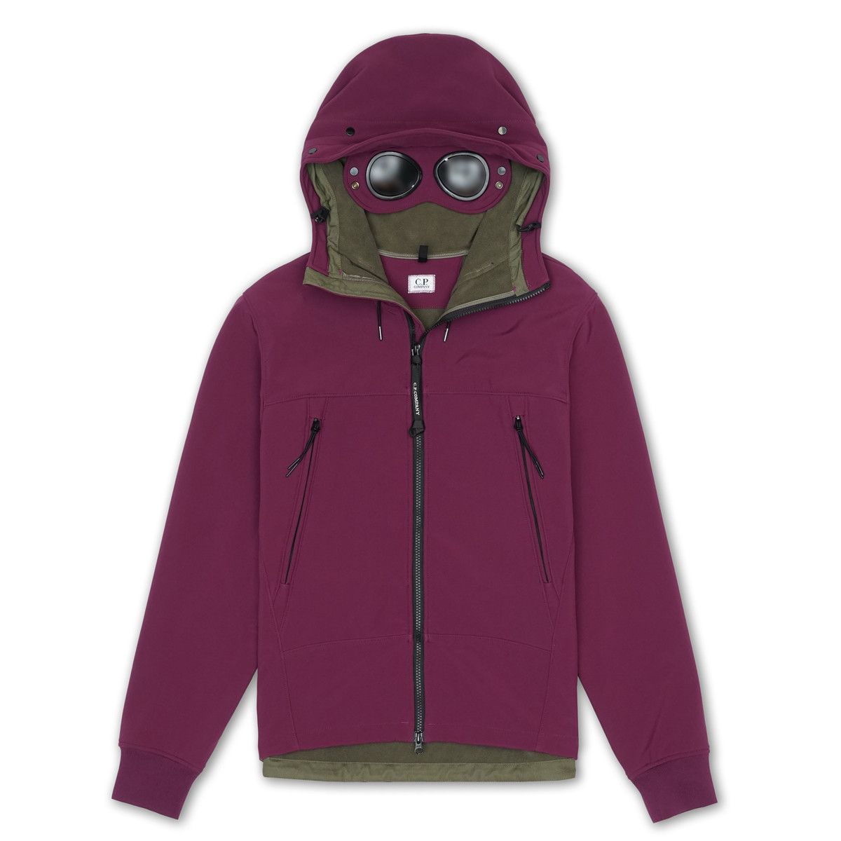 Cp company purple goggle jacket best sale