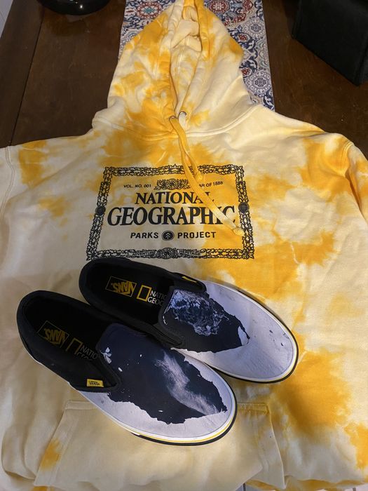 Vans National Geographic Hoodie Vans Grailed