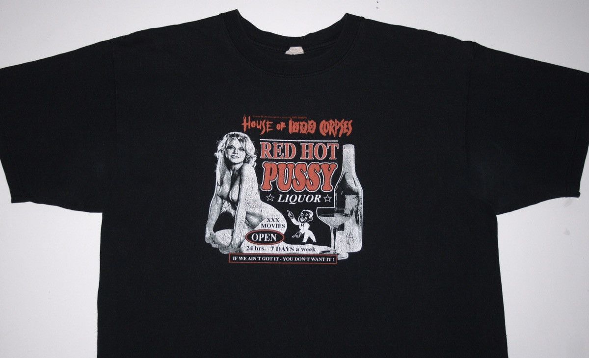 Vintage Vintage House of 1000 Corpses Pussy Liquor Tee | Grailed