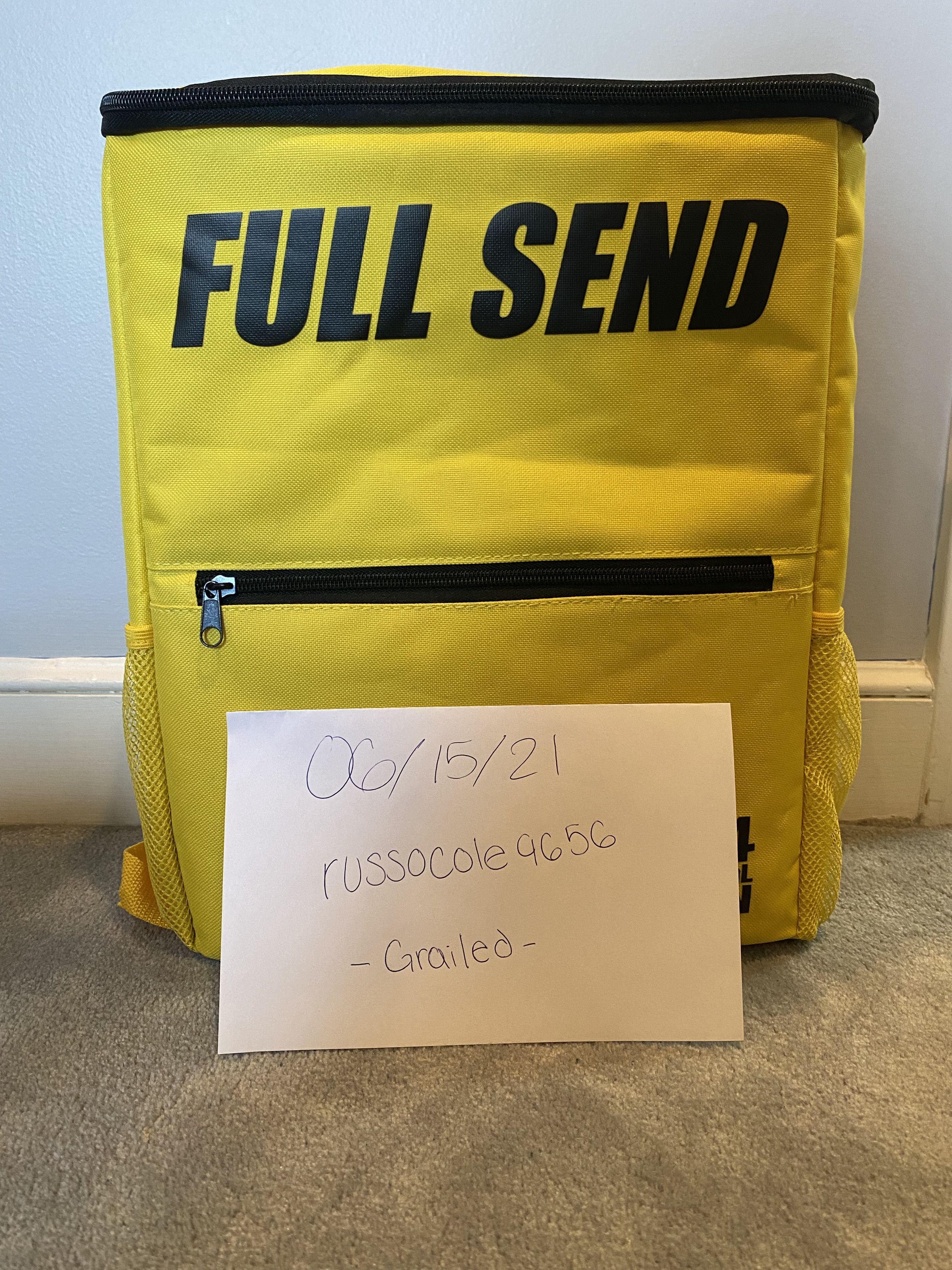 Full Send by Nelk Boys FULL SEND NELK BOYS Cooler Backpack Grailed