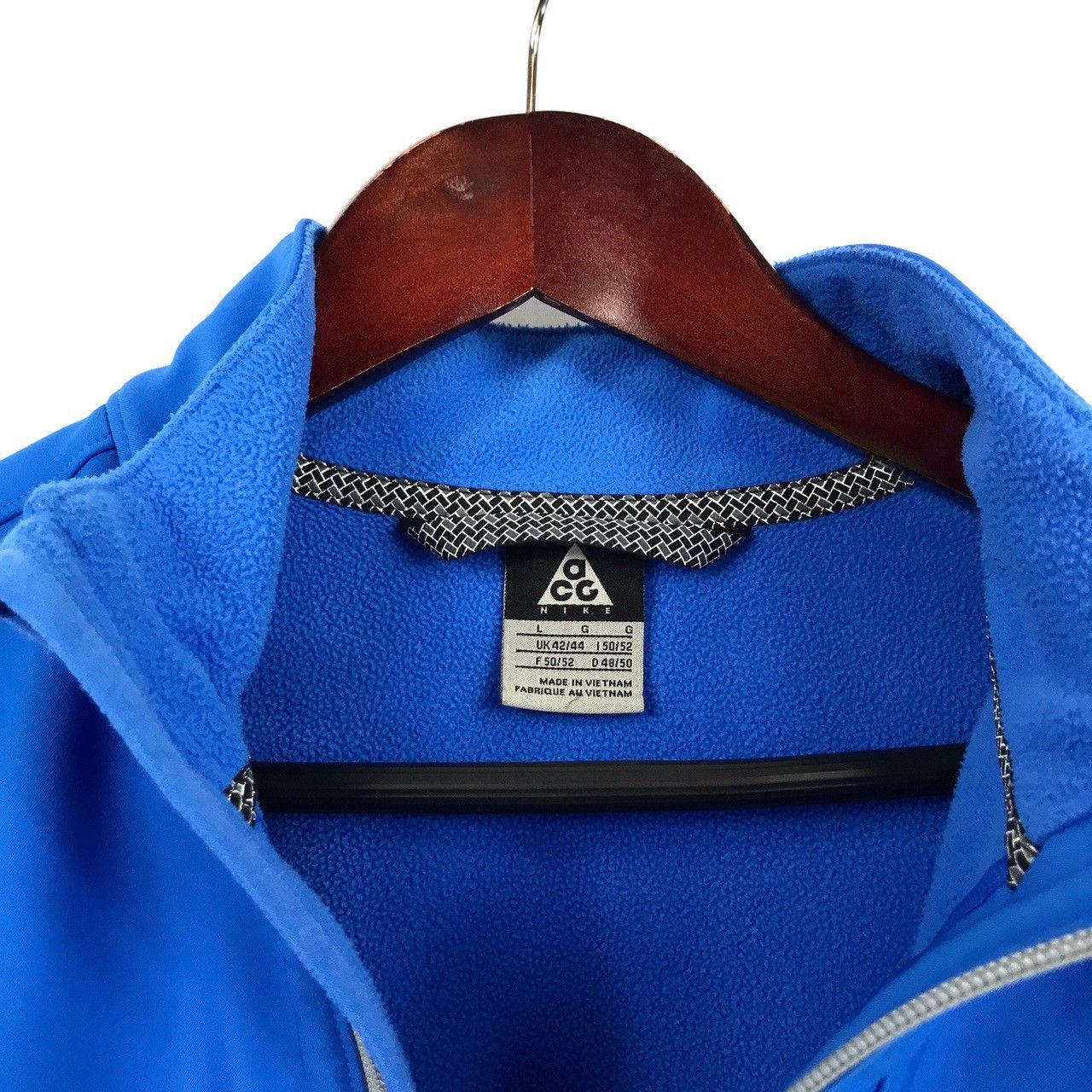 Nike × Nike ACG × Vintage Vintage Nike ACG Y2K Silver Tag Fleece Lined Shell Jacket Size US L / EU 52-54 / 3 - 3 Thumbnail