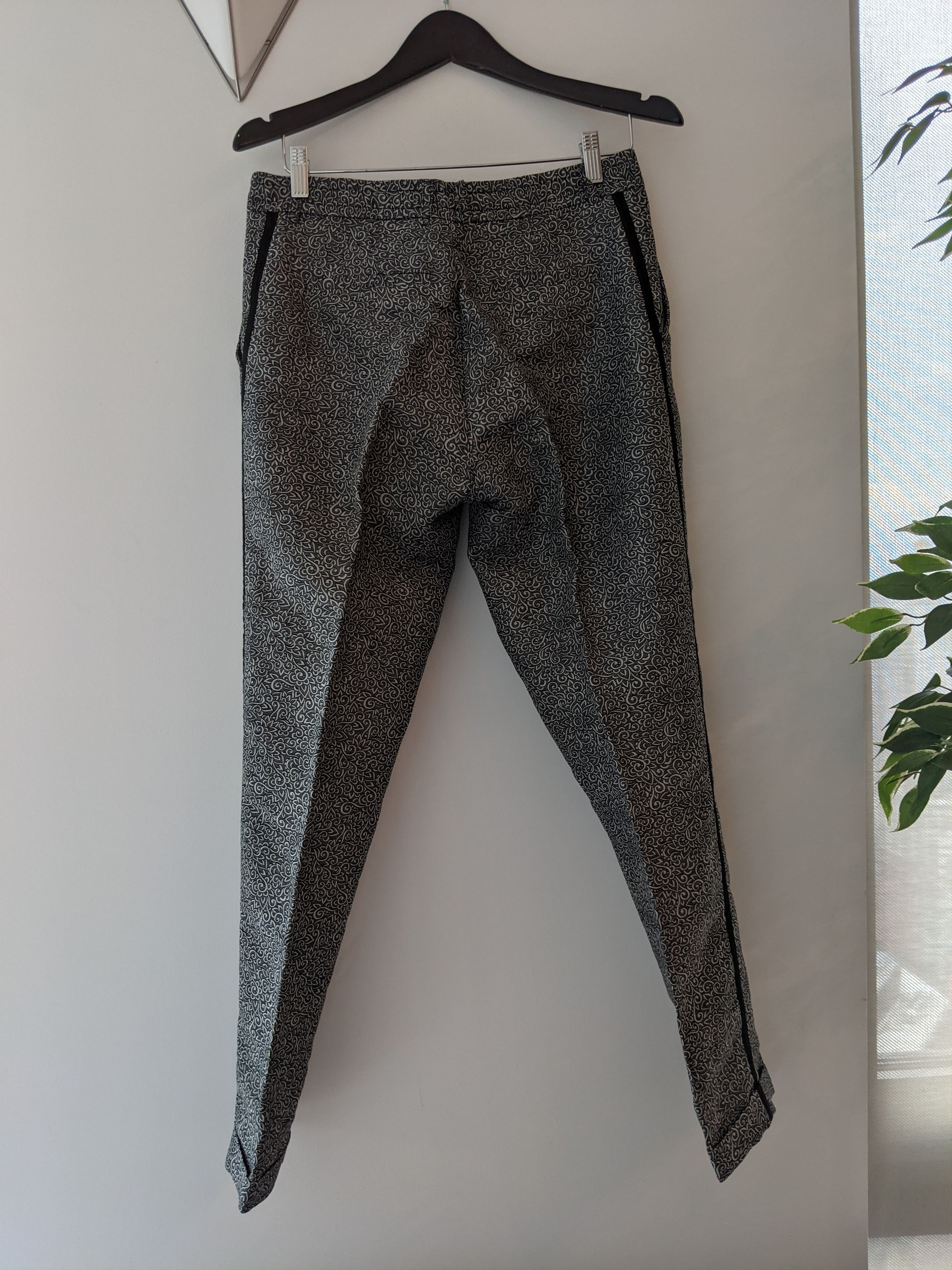 The Kooples Jaquard Paisley Trousers Size US 30 / EU 46 - 3 Thumbnail