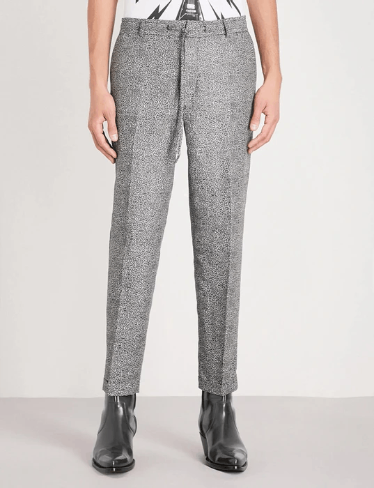 The Kooples Jaquard Paisley Trousers Size US 30 / EU 46 - 1 Thumbnail