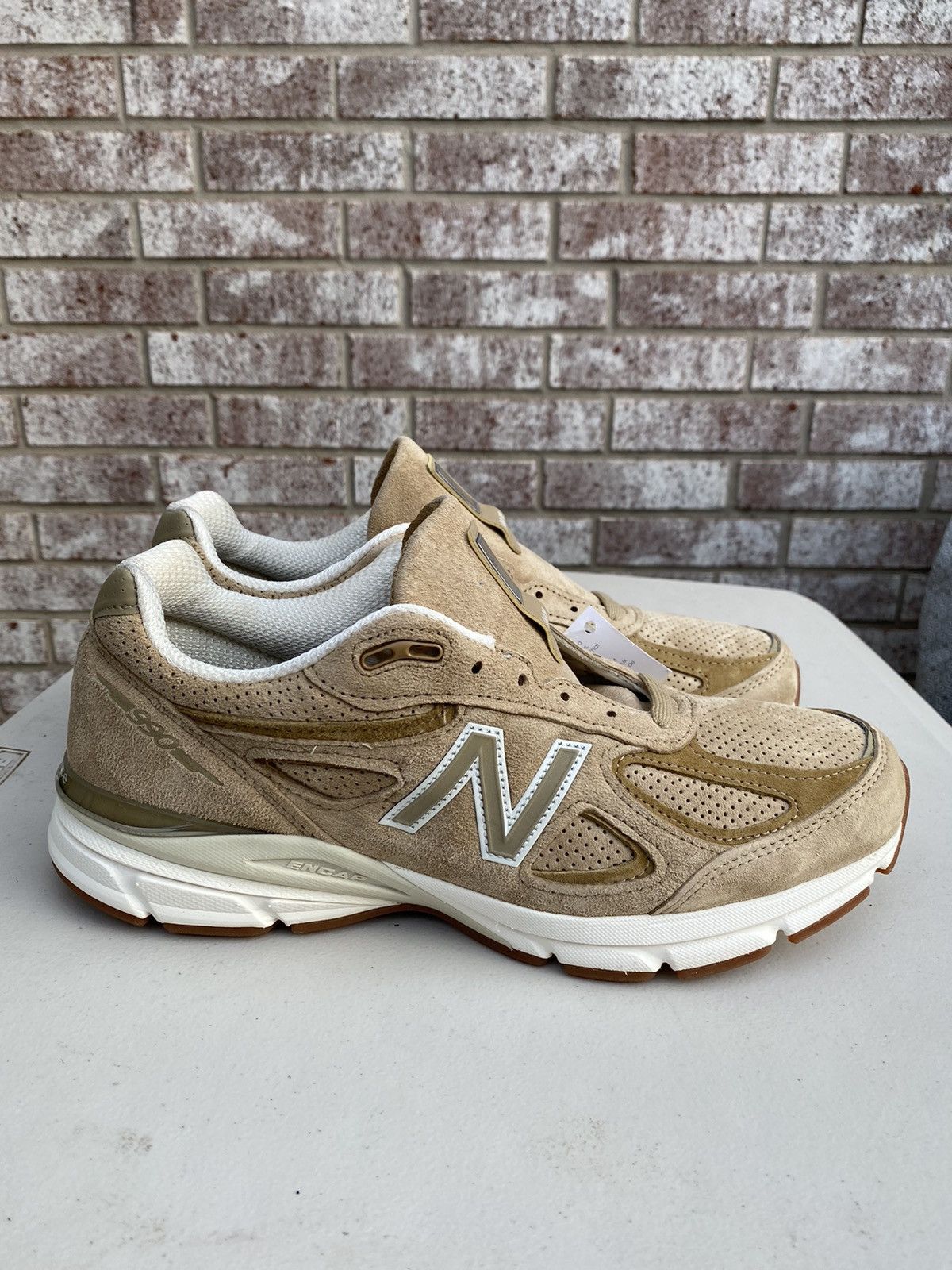 New Balance New Balance 990v4 Hemp Linseed | Grailed