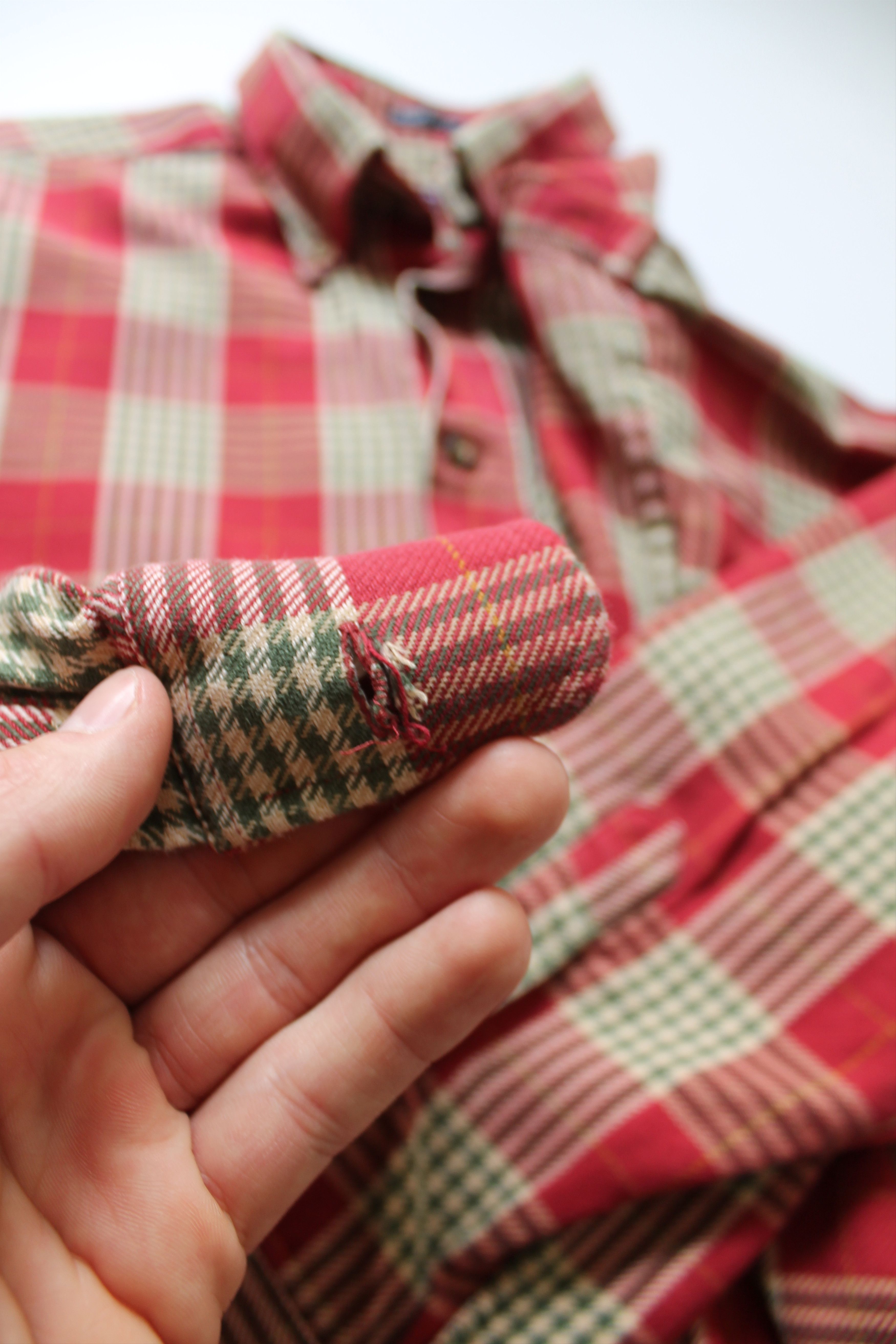 Gant GANT USA Rough Twill Flannel Heavy red Plaid Size L Size US L / EU 52-54 / 3 - 11 Thumbnail