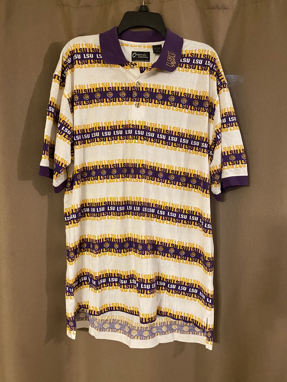 Vintage lsu polo top