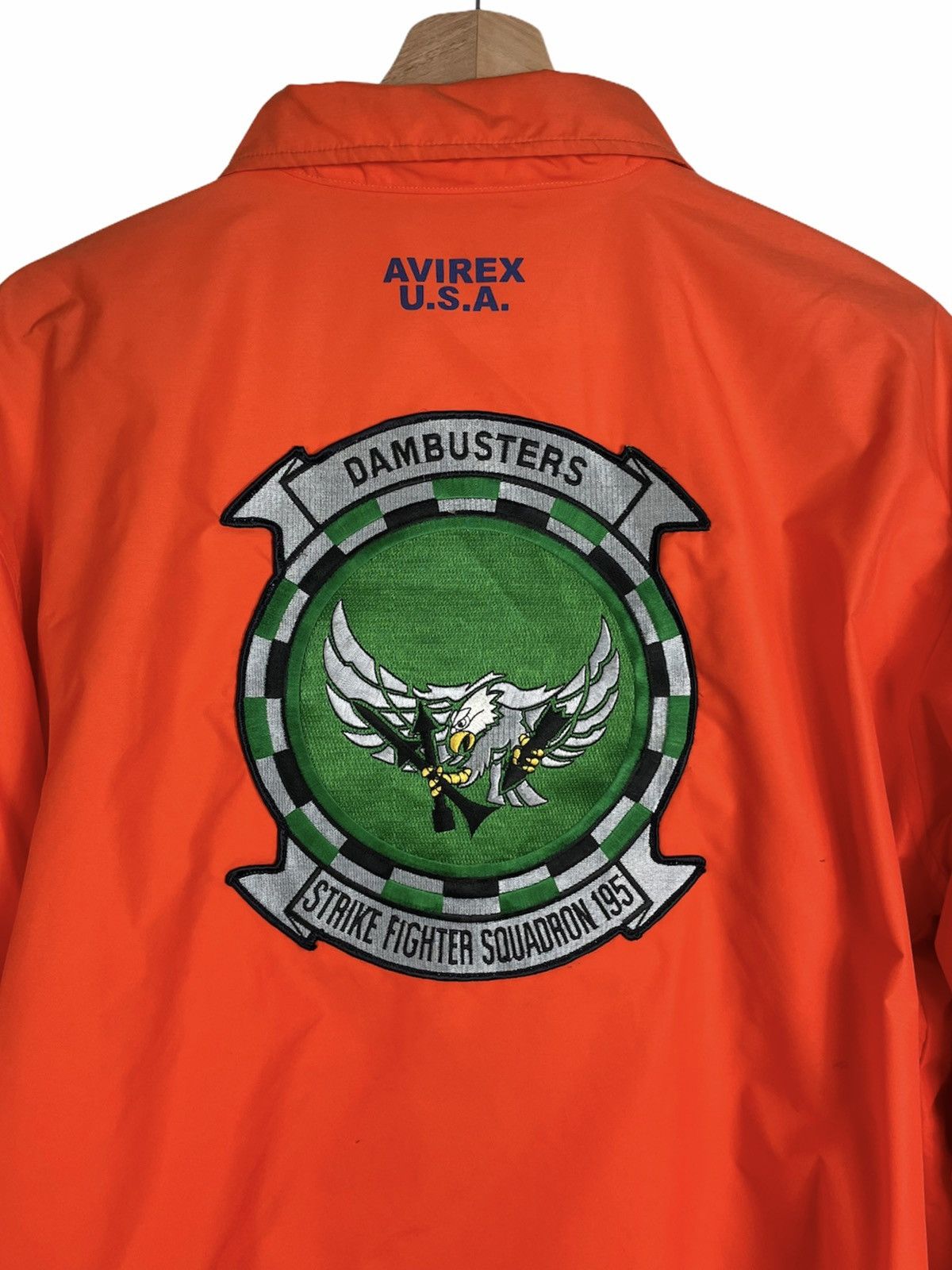 Avirex Avirex Japan Coach Jacket | VFA-195 Dambusters Rare Size US M / EU 48-50 / 2 - 12 Thumbnail
