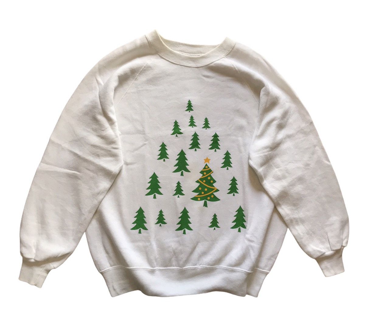 Vintage 90s Art Tree design sweatshirt L size