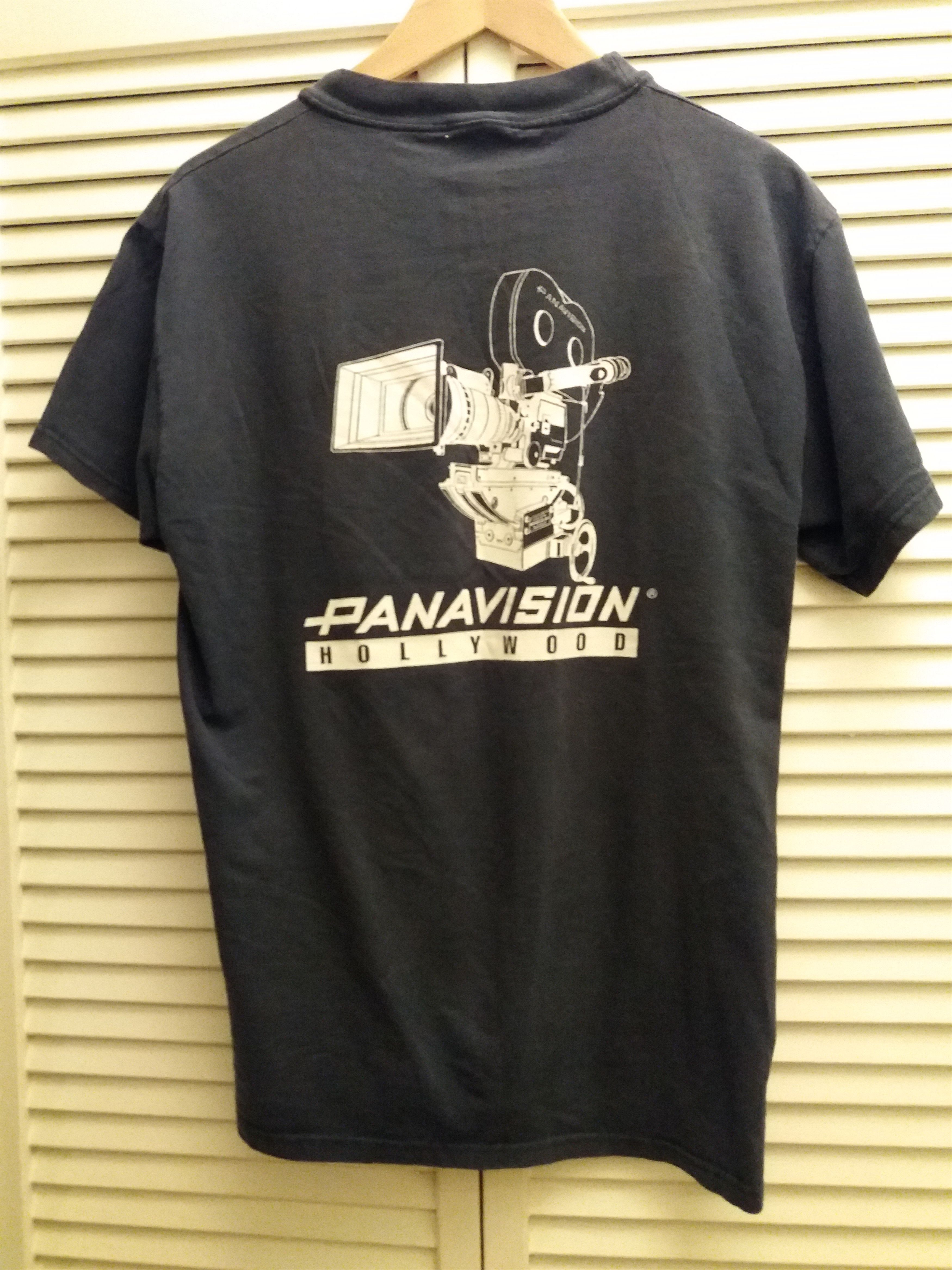 T-Shirt Court Noir Panavision Film Crew – Idéal Pour Les Passionnés De Cinéma Et Équipe De Tournage
