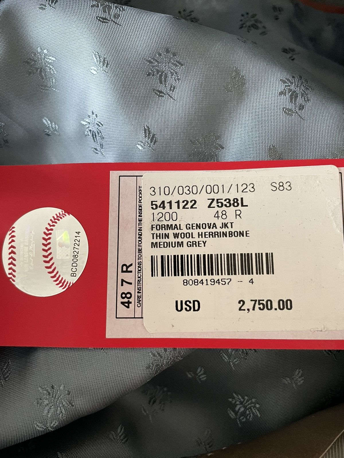 Gucci × New York Yankees Rare Extremely Limited Gucci x Yankees NY Logo Blazer New Size 48R - 2 Thumbnail