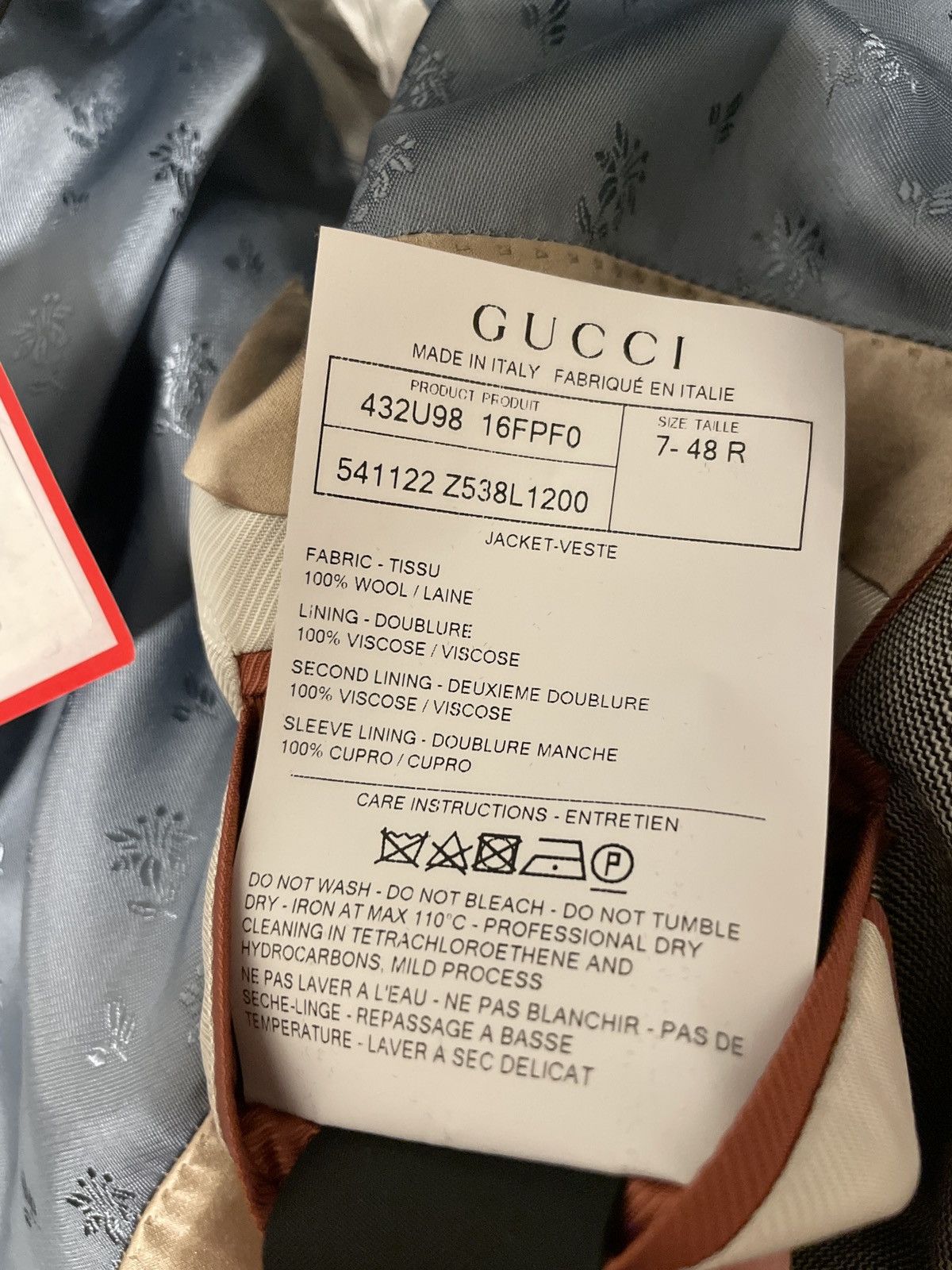 Gucci × New York Yankees Rare Extremely Limited Gucci x Yankees NY Logo Blazer New Size 48R - 23 Thumbnail