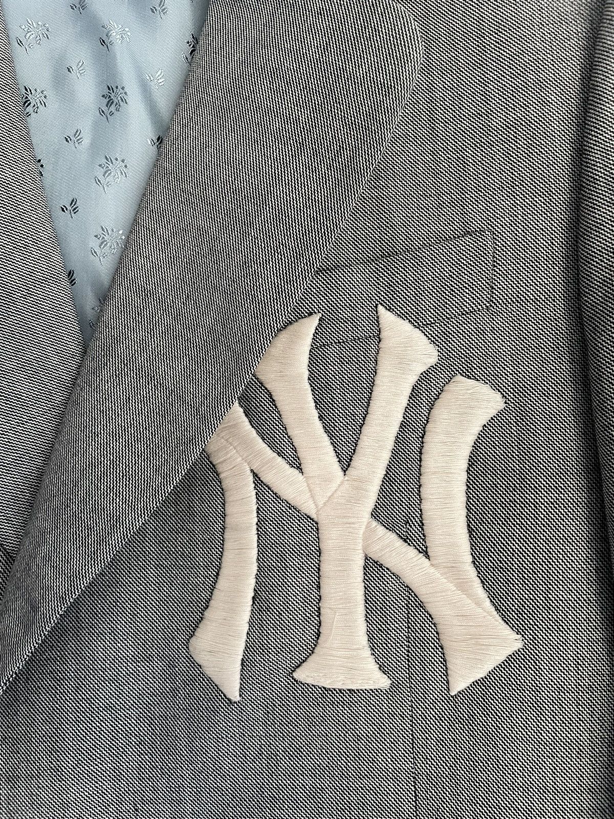 Gucci × New York Yankees Rare Extremely Limited Gucci x Yankees NY Logo Blazer New Size 48R - 6 Thumbnail