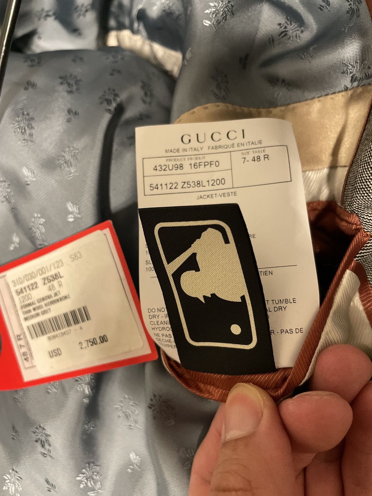 Gucci × New York Yankees Rare Extremely Limited Gucci x Yankees NY Logo Blazer New Size 48R - 25 Thumbnail