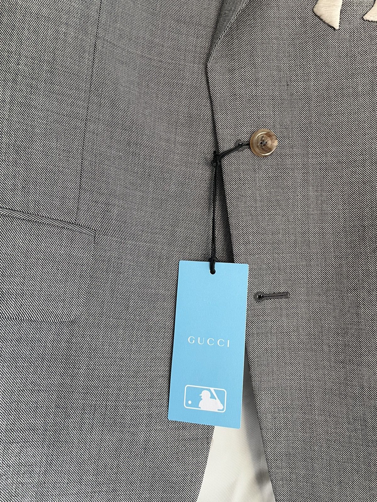 Gucci × New York Yankees Rare Extremely Limited Gucci x Yankees NY Logo Blazer New Size 48R - 8 Thumbnail