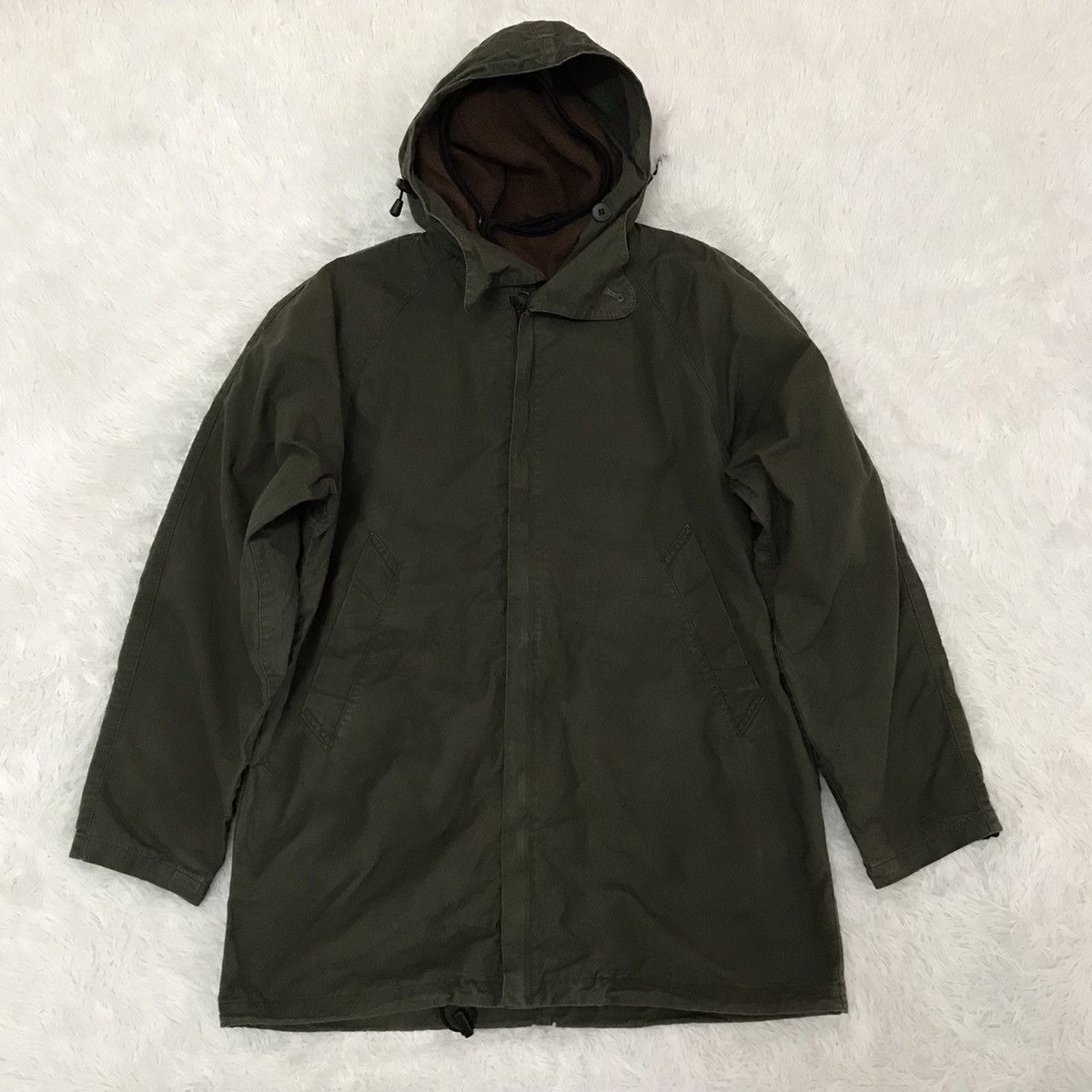 Japanese Brand Ball Jacket Hoodie With Inner Fleece Made in Japan Size US M / EU 48-50 / 2 - 1 Thumbnail