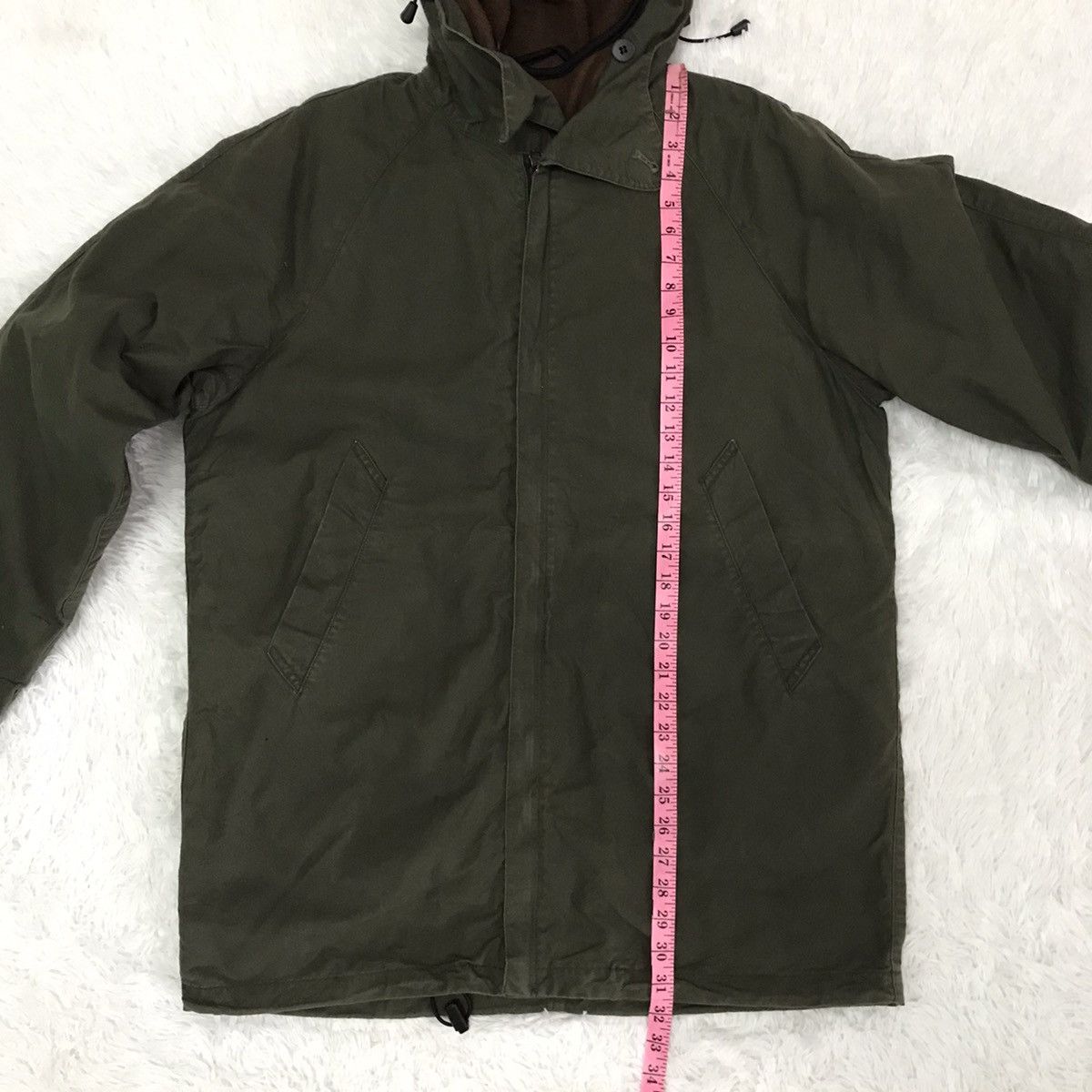 Japanese Brand Ball Jacket Hoodie With Inner Fleece Made in Japan Size US M / EU 48-50 / 2 - 22 Thumbnail