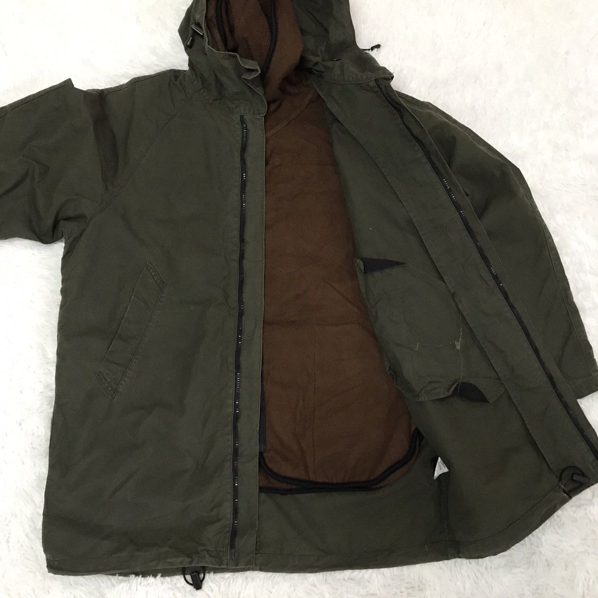 Japanese Brand Ball Jacket Hoodie With Inner Fleece Made in Japan Size US M / EU 48-50 / 2 - 14 Thumbnail