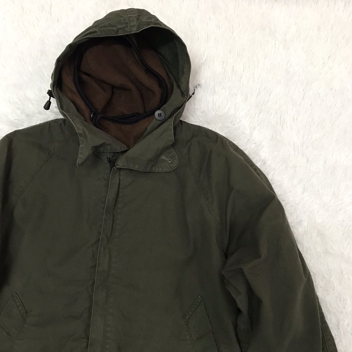 Japanese Brand Ball Jacket Hoodie With Inner Fleece Made in Japan Size US M / EU 48-50 / 2 - 4 Thumbnail