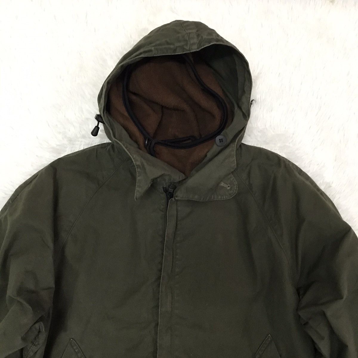 Japanese Brand Ball Jacket Hoodie With Inner Fleece Made in Japan Size US M / EU 48-50 / 2 - 6 Thumbnail