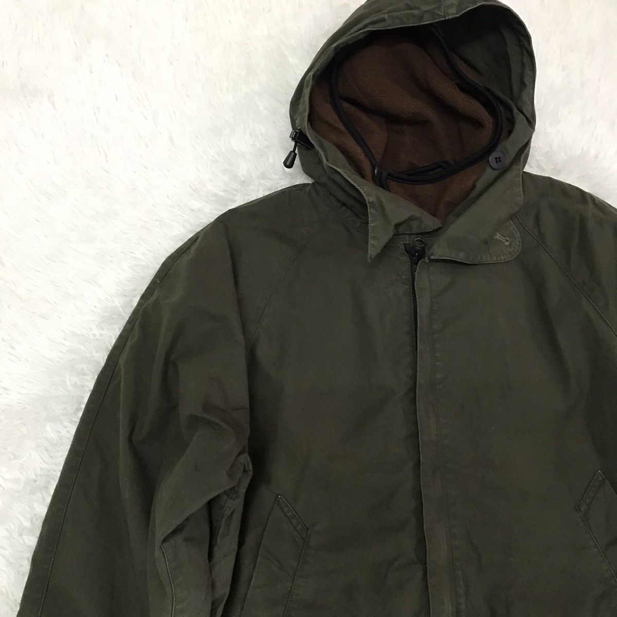 Japanese Brand Ball Jacket Hoodie With Inner Fleece Made in Japan Size US M / EU 48-50 / 2 - 5 Thumbnail