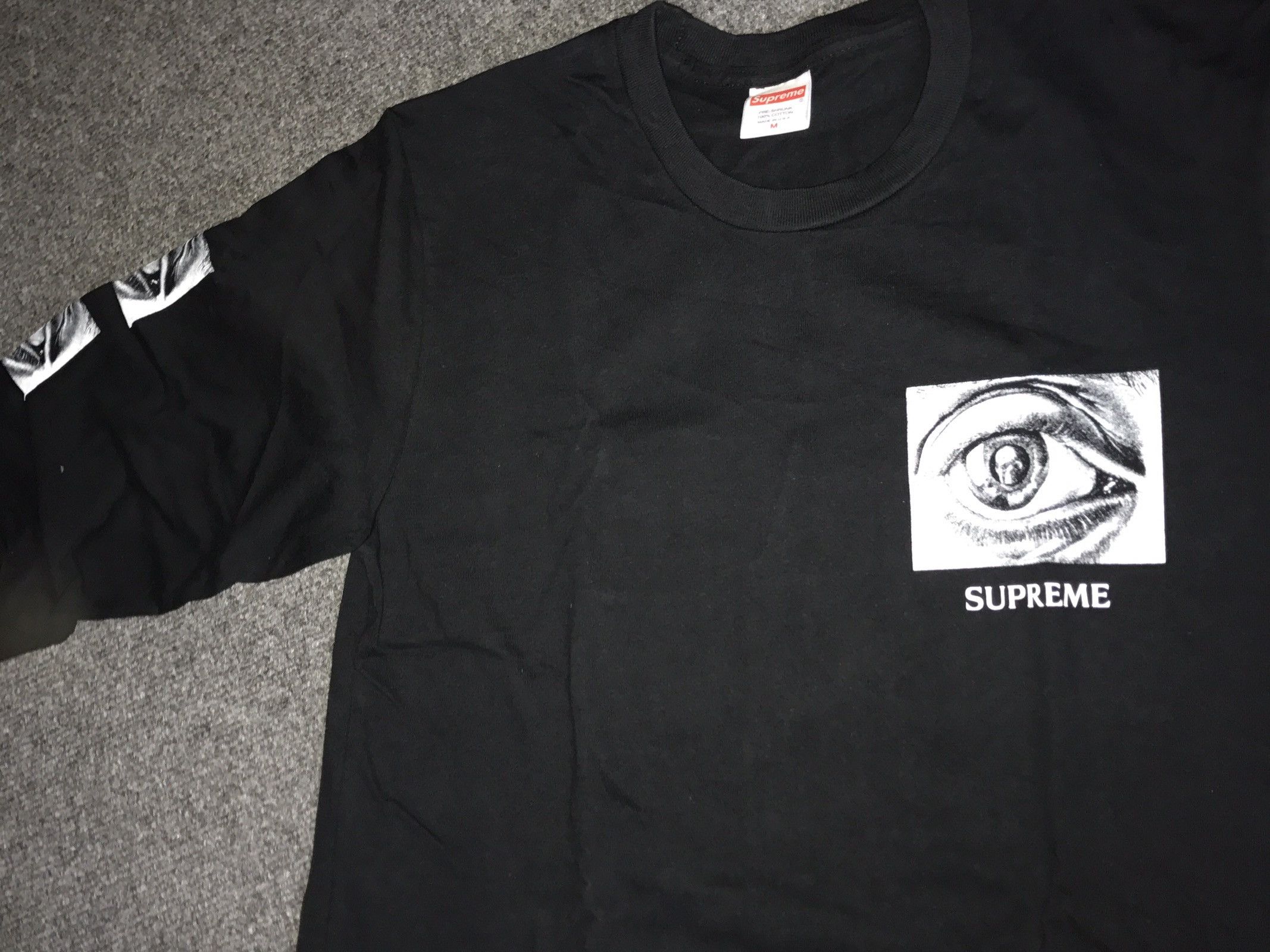 Mc Escher Supreme Eye Long Sleeve Escher Eye L/S Tee Blck