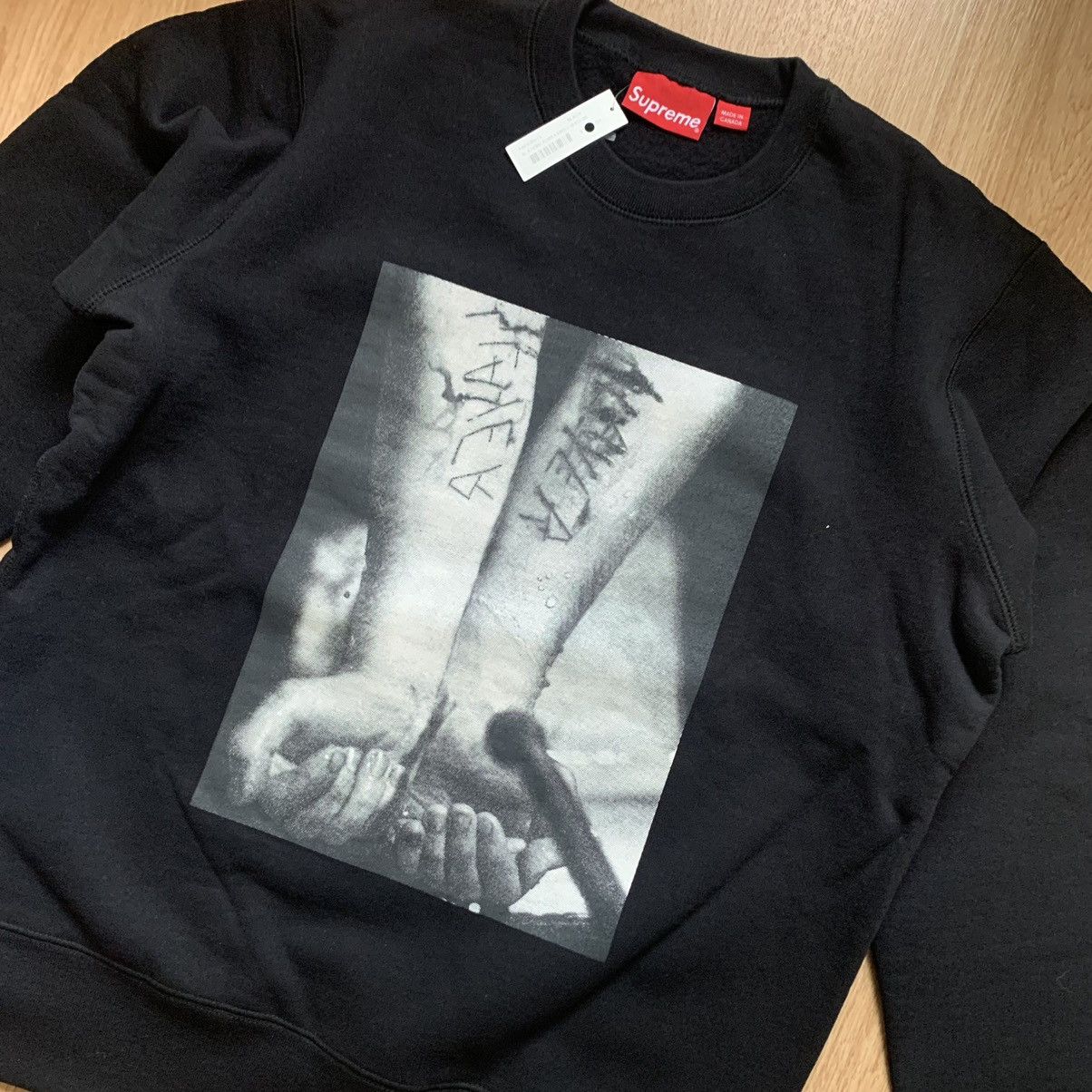 Band Tees × Slayer × Supreme Supreme x Slayer Black Cutter