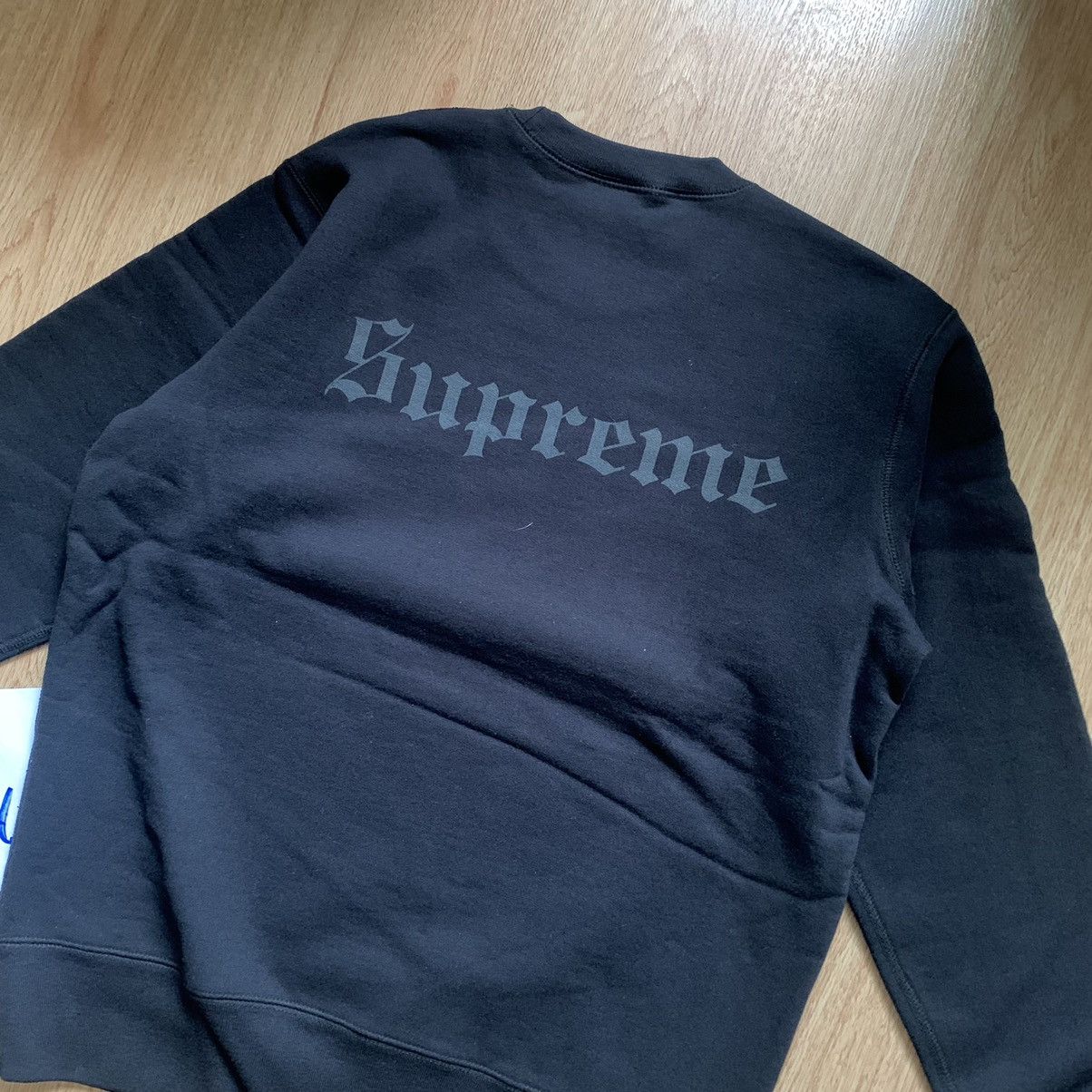 Rock Band × Slayer × Supreme Supreme x Slayer Black Cutter Sweater 